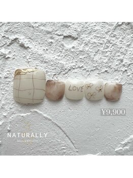 ナチュラリー 新松戸(Naturally)/フット定額アート¥9,900