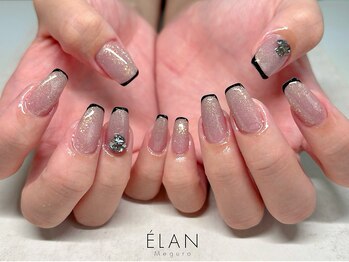 エラン メグロ(ELAN Meguro)/ブラックスキニーフレンチ