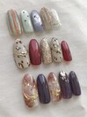 10月定額ネイル