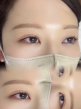 nail&eyelash Amuly.の写真/十三駅1分★SNSで話題の束感まつげ&美眉プロデュース！一重・奥二重さんも理想の目元へ導く似合わせ提案♪