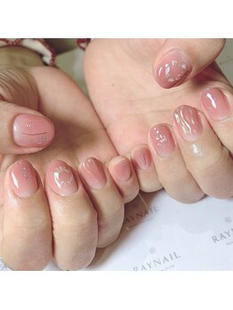 レイビューティー 一宮店(RAY+ Beauty)/ちゅるんっとオフィスネイル♪