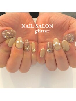 ネイルサロン グリッター(NAIL SALON glitter)/大人ネイル