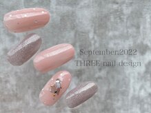 スリー(THREE)/September 2022/nail design