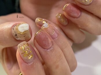 アイネイルズ 吉祥寺店(I nails)/ミラーアート