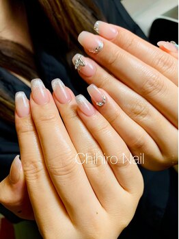 チヒロネイル/スカルプ＆ジェルデザイン