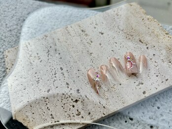 テテネイル(tete.nail)/水引きアート×お正月ネイル