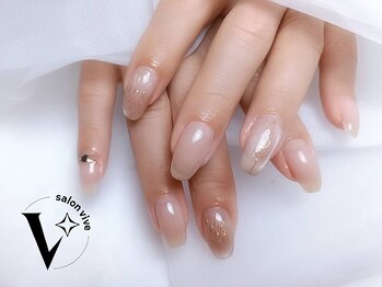 サロン ヴィーヴ(salon Vive)/#手描きミラー&ヌーディカラー