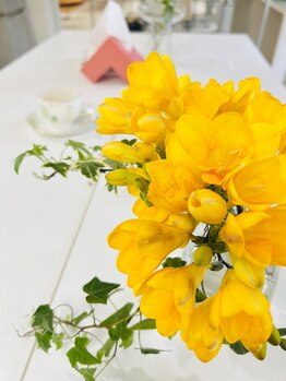 ベルヴェール(Bellevert)/サロンの様子