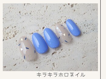 プレンティー 北千住西口店(plenty)/シンプルホロネイル