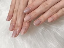 クーア(CUORE)の雰囲気（ワンホンネイル☆シンプルきらきらネイル☆ちゅるんワンカラー♪）