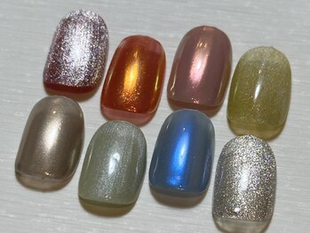 カラ ネイル 中津店(calla nail)の写真/爪を伸ばせない方、小さい爪の方にもぴったりなゆるかわアート☆個性を生かして周りと差がつくデザインに♪