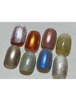 ショートネイルデザインが豊富