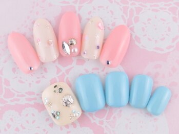 リアン(lien)/ハンド&フットお揃いネイル