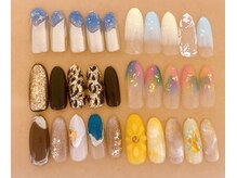 ネイルサロンアンドジュエリー アリュール(ALLURE)/８月定額デザイン☆彡