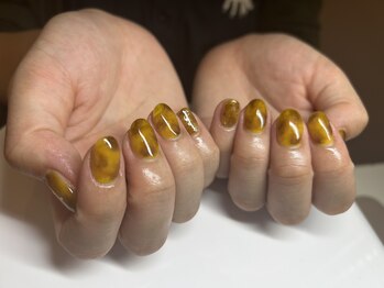 キャッツアイトーキョー 高円寺店(Cat's eyeTOKYO)/秋♪べっ甲ネイル