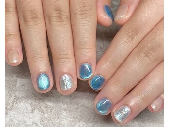 ショートネイル/大人マグネット