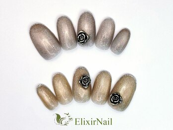 エリクサーネイル 西武新宿(Elixir Nail)/定額a シンプル/クーポン使用