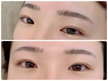 ピピ(pipi)/アイブロウWAX×パーマ