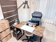 イーケー ネイル 八王子(ek NAIL)の雰囲気（個室で周りを気にせずゆったり過ごしていただけます。）