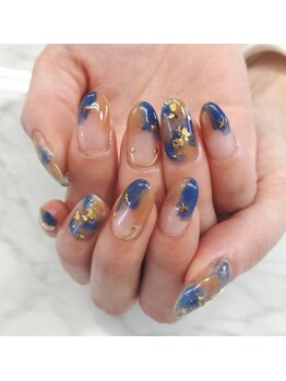 リーフ(Leaf)/お洒落タイダイアート