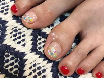 アトリエルリアン(Atelier Le Lien)/夏ネイル/フットネイル