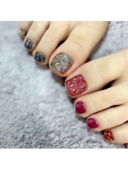 アリー ネイル スタジオ(Ary nail studio)/マグネットフットネイル