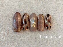 ルアナネイル(Luana nail)/レオパード柄ネイル