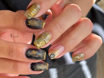 アイネイルズ 吉祥寺店(I nails)/アンティークゴールド