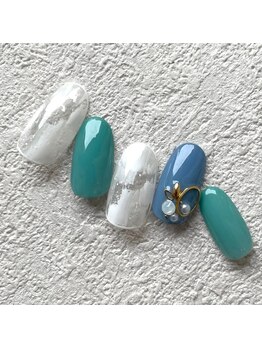 ブランチェ 大崎店(Blance)/ワンカラー×ニュアンスネイル