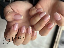 シファ(Sifa.)/オーロラ/フレンチネイル