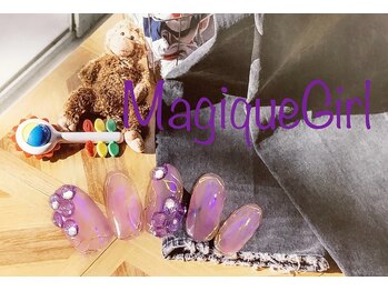 ネイルサロン マジックガール(Nail Salon MagiqueGirl)/ぶどうネイル