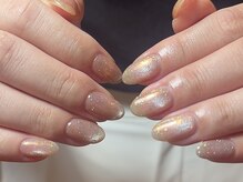 ラクネイル 浦和店(raku nail)/マグ×オーロラ×フラッシュ