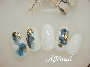エーケーネイル(AKnail)/定額A/インクミラー
