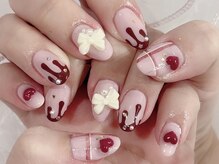 ミス シャーリー(Miss Shirley)/【バレンタインアートネイル】