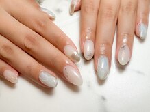 スリーネイル(3sT.Nail)/ホワイトアートネイル
