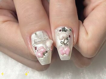 ディアネイルサロン 池袋(Di’a)/つけ放題/フィルイン/ワンカラー