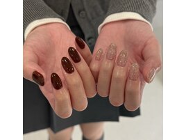 ボルドーラメバイカラー♪
