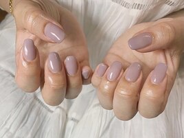 くすみパープル