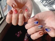 レディエントネイルズ(RADIANT Nails)/もやもやっとネイル