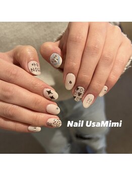 ネイル ウサミミ(Nail UsaMimi)/90分アートコース