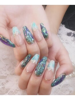 ローラネイル(Roller nail)/スカルプアートコース¥15000