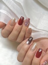 ファンザネイル(fun the nail)/ツイードネイル