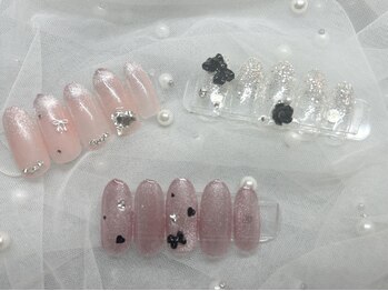 スティムネイル(Stimu nail)の写真/流行りの韓国ネイル×美フォルムで洗練された指先に♪【初回オフ無料】ちゅるんと韓国ワンホンネイル¥8,500
