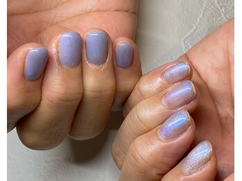 パステルネイル/淡色/ワンカラー