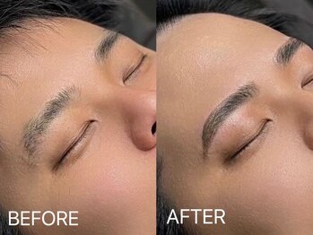 ザブロウクラブ 東京池袋店(The BROW CLUB)/メンズ眉毛★before→After