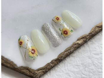 ネイルサロン アミュゼ/【NEW】8月定額ゴールド