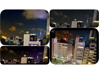 STB/☆バルコニーから眺めた花火♪