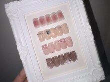 エマネイル プラスキハクヤ 肥後橋店(EmaNail+KIHAKUYA)の雰囲気(11月デザイン♪毎月変わる定額豊富◎次回予約でずっとオフ無料!)