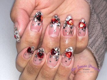 アン ジョーヌドラゴ/【自爪ネイル】ハートグラデ