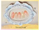 金箔とチューリップネイル